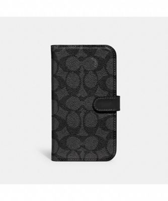 COACH】コーチ シグネチャー iPhone12/12Proケース CHR - スマホ